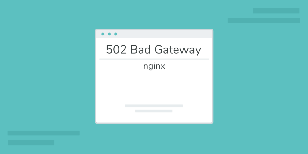 502 Bad Gateway nginx