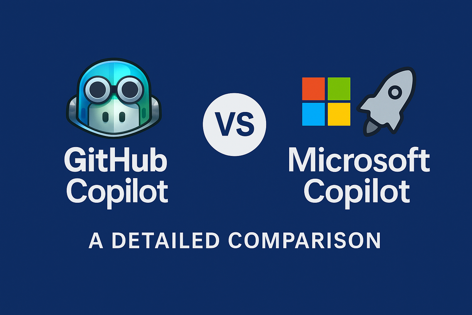 GitHub Copilot vs Microsoft Copilot