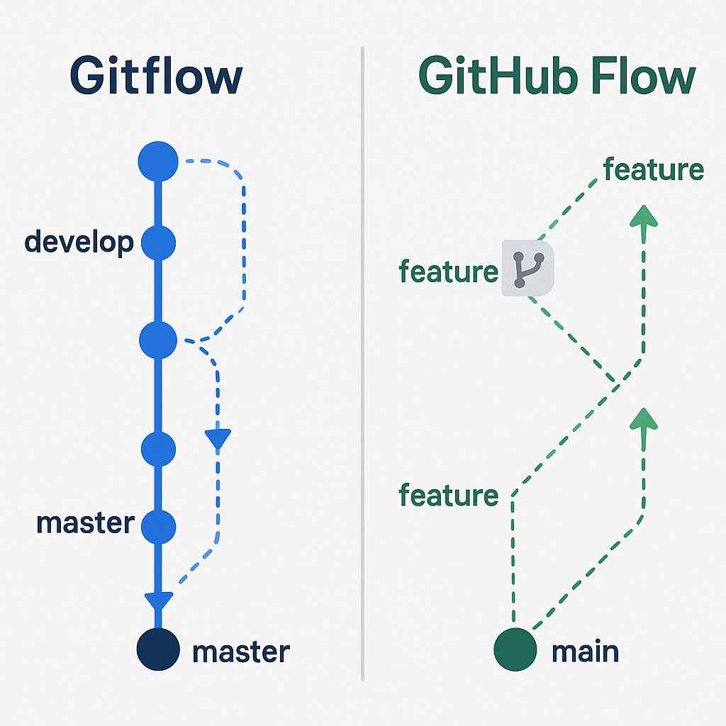 gitflow vs github flow