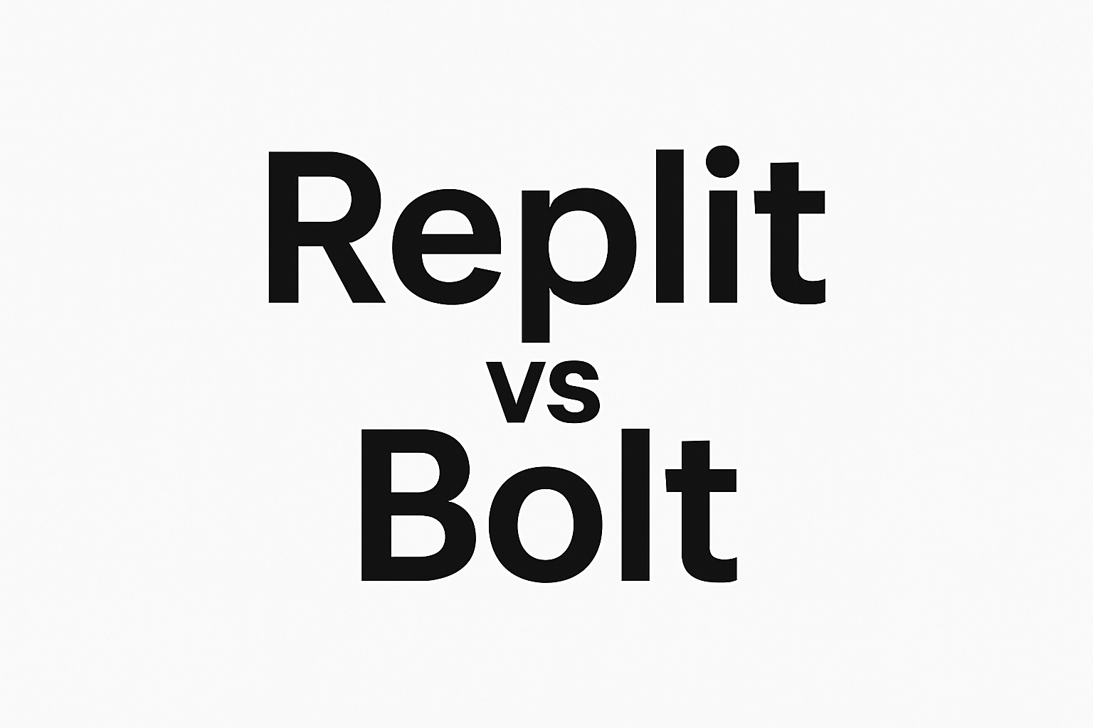 replit vs bolt