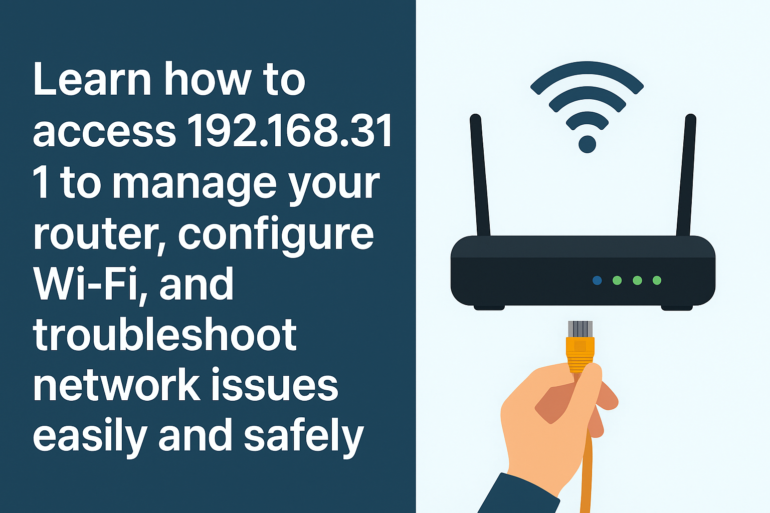 192.168.31.1 Login Admin