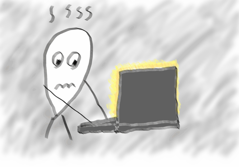 taking a break from coding